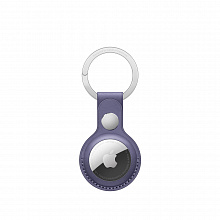 Кожаный брелок для AirTag с кольцом для ключей, «сиреневая глициния» (MMFC3ZM/A)