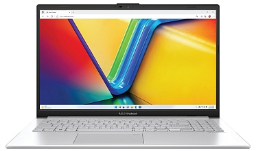 ASUS Vivobook Go 15 E1504FA-BQ4412 (AMD Ryzen 5 7520U, AMD Radeon 610M) 16ГБ, 512ГБ SSD, noOS, серебристый (90NB0ZR1-M06AK0)
