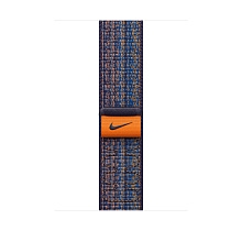 Ремешок 45mm Nike Sport Loop, Game Royal/Orange (MTL53ZM/A)