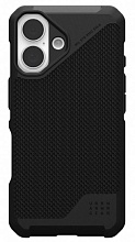 Чехол UAG Metropolis LT с MagSafe для iPhone 16, черный (114454113940)