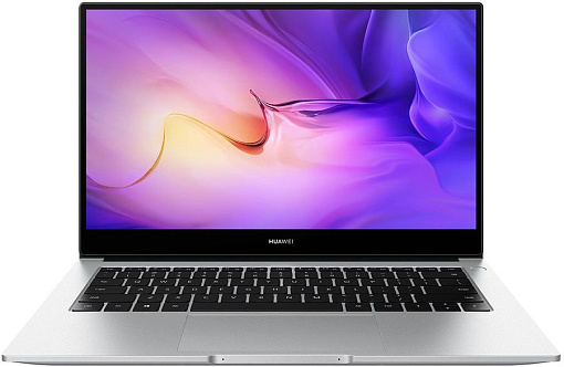 Ноутбук Huawei MateBook D 14 14", IPS, Intel Core i5 1135G7 2.4ГГц, 8ГБ, 512ГБ SSD, Intel Iris Xe graphics , Windows 11 Home, 53013ERM