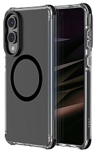 Uniq Combat с MagSafe для Galaxy S25 Edge, черный (GS25EHYB-COMMBLK)