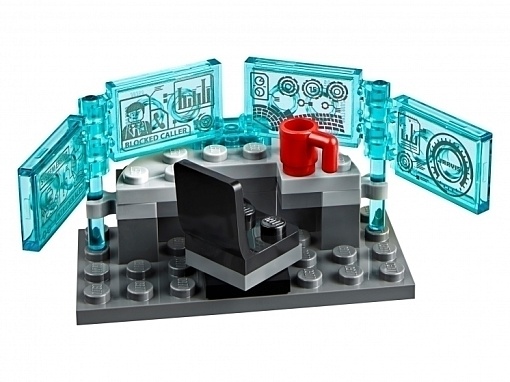 Конструктор LEGO Marvel Super Heroes 76125 Avengers Лаборатория Железного человека