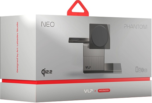 Беспроводное зарядное устройство VLP NEO Phantom Qi2.2, Apple Watch