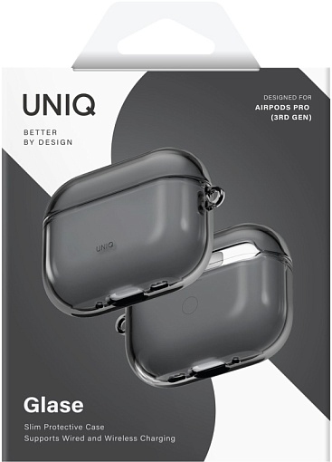 Чехол Uniq Glase Glossy для AirPods Pro 3