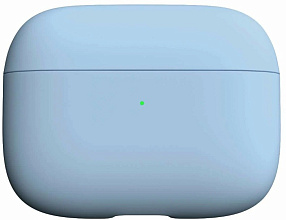 Силиконовый чехол Uzay для AirPods Pro 2, голубой