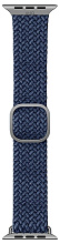 Плетеный ремешок Uniq ASPEN Strap Braided для Apple Watch 42/44/45мм, синий