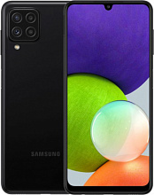 Смартфон Samsung Galaxy A22 4/64GB Black (Черный)