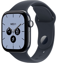 Apple Watch Series 12 42mm Night Blue Ceramic Case with Sport Band Navy Blue