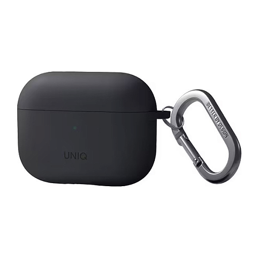Чехол + карабин UNIQ NEXO Liquid silicone + Sports ear hooks для AirPods Pro 2