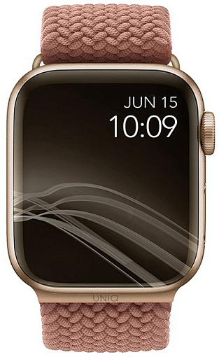 Плетеный ремешок Uniq Aspen Strap Braided для Apple Watch 40/41/42мм