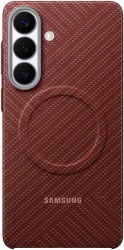 Чехол Samsung Carbon Magnet Case для Galaxy S26+, красный (EF-KS947SREGRU)