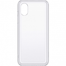 Накладка силикон Soft Clear Cover для Samsung Galaxy A03 Core Прозрачная (EF-QA032TTEGRU)