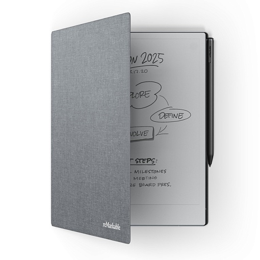 Графический планшет reMarkable 2 со стилусом Marker Plus и чехлом Book Folio