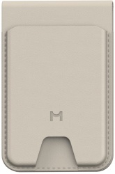 Картхолдер Magssory Geotag Magnetic flip wallet, айвори (Ivory)