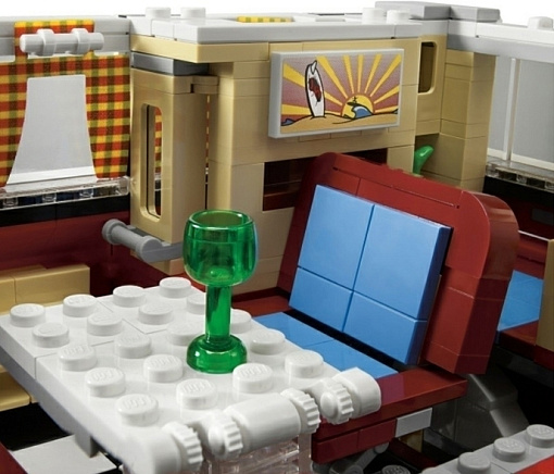 Конструктор LEGO Creator 10220 Туристический трейлер Фольксваген Т1