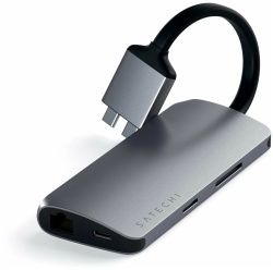 USB-концентратор Satechi Dual Multimedia Adapter (ST-TCDMMAM)
