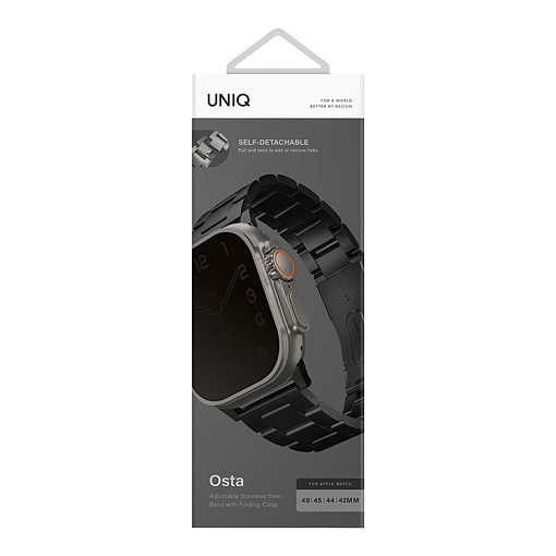 Ремешок Uniq OSTA Steel Strap links для Apple Watch 49/45/44/42 мм
