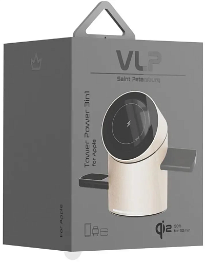 Беспроводная зарядная станция VLP MagSafe Unity Power 3в1 для Apple iPhone/AirPods/Watch