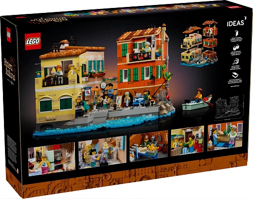 Конструктор LEGO IDEAS series 21359 Итальянская Ривьера