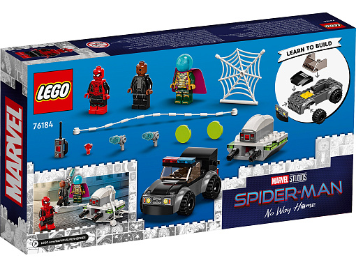 Конструктор LEGO Super Heroes 76184 Человек-паук против атаки дронов Мистерио