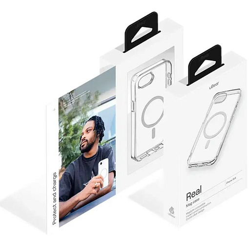 Чехол uBear Real Mag Case с MagSafe для Apple iPhone 16e