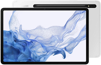 Планшет Samsung Galaxy Tab S8 RU, 8 ГБ/128 ГБ, Wi-Fi + Cellular, серебро
