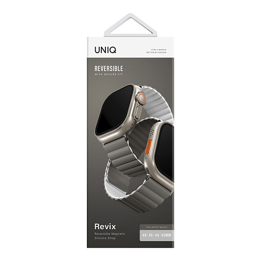 Ремешок Uniq Revix Reversible Magnetic для Apple Watch 42/44/45/49 mm