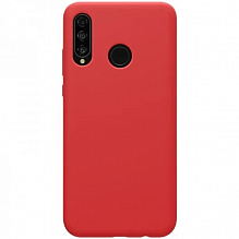 Чехол силиконовый для Huawei P30 Lite (Красный)