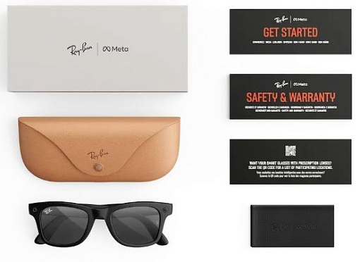 Умные очки Ray Ban Meta Wayfarer (Gen3)