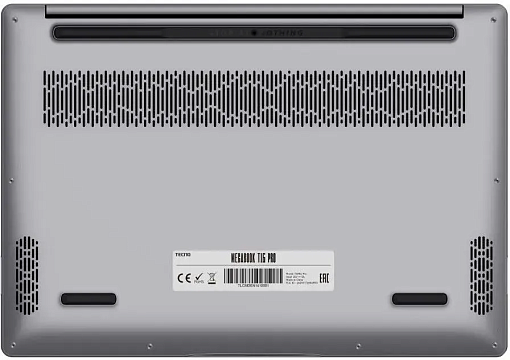 Ноутбук Tecno MegaBook T16MA Pro 16" (Intel Core Ultra 7 155H, 16 ГБ, 1024 ГБ SSD, Intel UHD Graphics, Windows 11 Home)