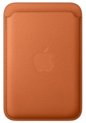 Кардхолдер Apple FineWoven Wallet (2025) с MagSafe для iPhone, оранжевый (Fox Orange) MGH64FE/A