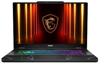 MSI Cyborg A17 AI B2HWFKG-048XRU 17.3" (AMD Ryzen 7 260, NVIDIA GeForce RTX 5060) 16ГБ, 512ГБ SSD, noOS, черный (9S7-17UL32-048)