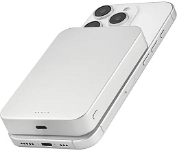 uBear Slide Magsafe 10000mAh Qi2 PD20W, белый