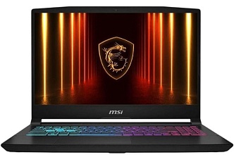 MSI Katana 15 HX B14WGK-226XRU (Intel Core i7 14650HX, NVIDIA GeForce RTX 5070) 32ГБ, 1ТБ SSD, DOS, черный (9S7-1587C1-226)