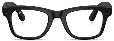 Умные очки Ray-Ban Meta (Gen 2) Wayfarer RW4012 155-53 Size, Matte Black/Clear (8056262721407)