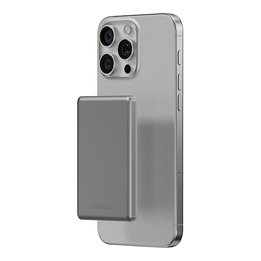 Внешний аккумулятор EnergEA AluPac Mini 5000 mAh MagSafe 15W