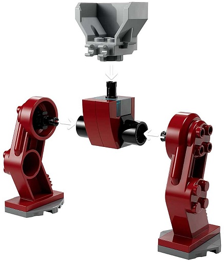 Конструктор LEGO 76263 Super Heroes Железный человек: Халкбастер против Таноса