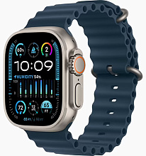Apple Watch Ultra 2 49mm Titanium Case with Blue Ocean Band
