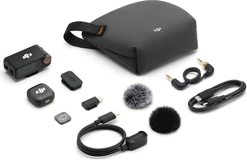 Беспроводной микрофон DJI Mic 3 (1 TX + 1 RX)