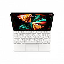 Клавиатура беспроводная Apple Magic Keyboard, для iPad Pro 12.9" (2021), MJQL3RS/A, Белая