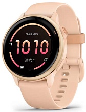 Смарт-часы Garmin Vivoactive 6, розовые с розовым ремешком (010-02985-43)