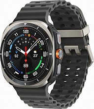 Умные часы Samsung Galaxy Watch Ultra (2025) 47мм, серый титан