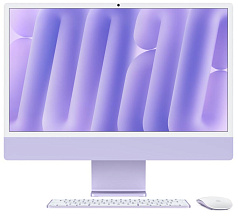 Apple iMac 24 Retina 4,5K (M4 10C/10C), 24 ГБ, 1 ТБ, фиолетовый