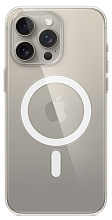 Чехол Apple iPhone 15 Pro Max Clear Case с MagSafe, прозрачный (MT233)