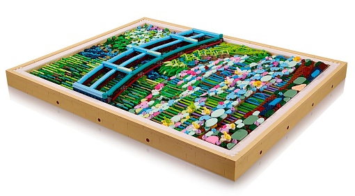 Конструктор LEGO ART 31220 Клод Моне: Мост через пруд с водяными лилиями