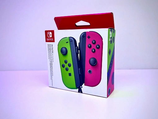 Комплект Nintendo Switch Joy-Con controllers Duo, зеленый/розовый