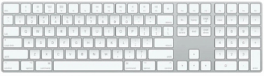 Клавиатура Apple Magic Keyboard with Numeric Keypad (MQ052), серебристый