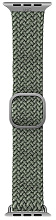 Плетеный ремешок Uniq ASPEN Strap Braided для Apple Watch 42/44/45мм, зеленый
