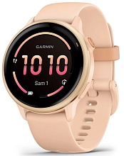 Garmin Vivoactive 6, розовые с розовым ремешком (010-02985-03)